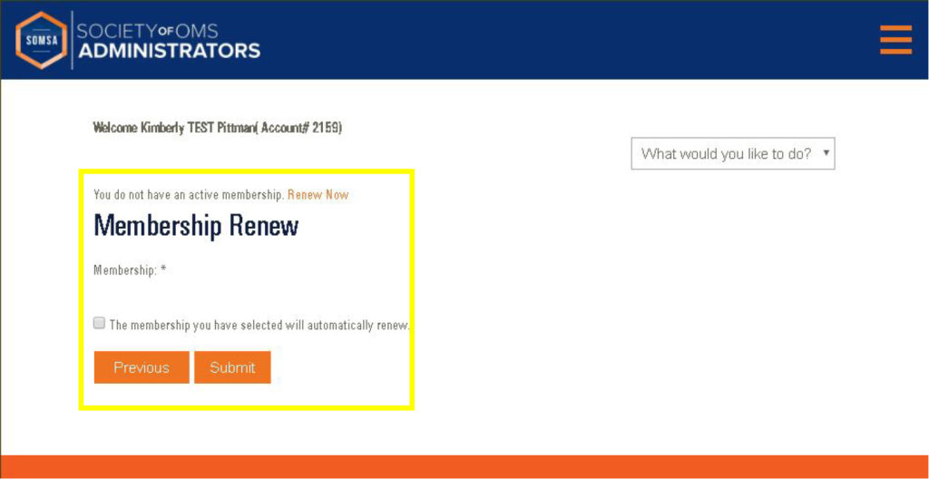 Image 2: If you click "Renew Now," you will not be able to proceed.
