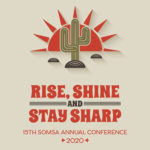 2020 Annual Conference Logo: Rise, Shine And Stay Sharp